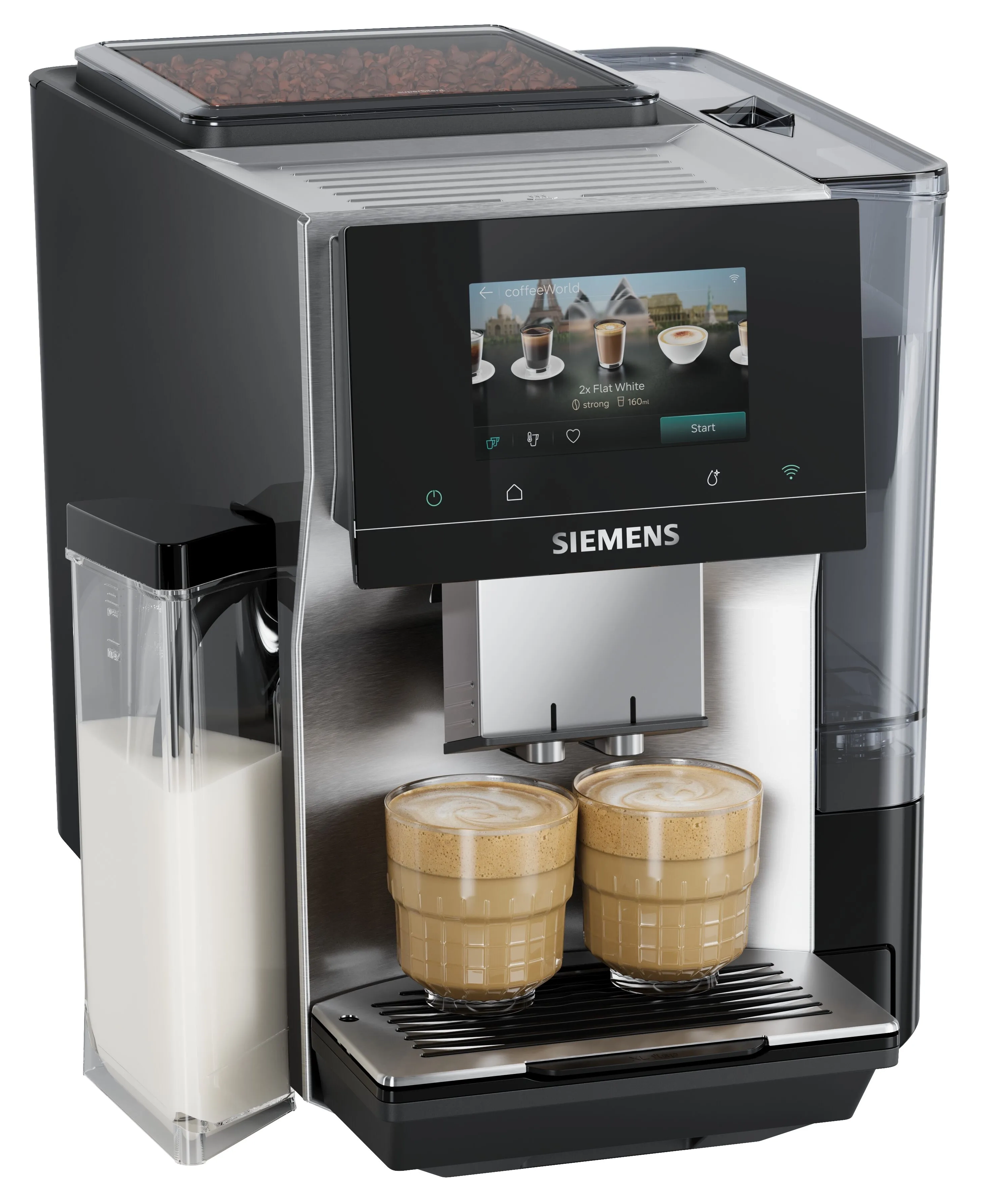 Ekspres Siemens EQ700 iAroma TQ727E03 Kawa na zimno