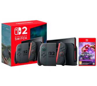 Konsola Nintendo Switch 2 Joy-Con Czarny + Metroid Prime 4 Beyond