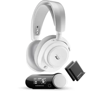 Słuchawki bezprzewodowe z mikrofonem SteelSeries Arctis Nova Pro Omni Nauszne Biały
