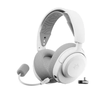 Słuchawki bezprzewodowe z mikrofonem SteelSeries Arctis Nova 3 Wireless Nauszne Biały