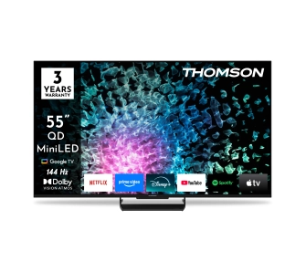 Telewizor Thomson 55MG7C15 55" QD-Mini LED 4K 144Hz Google TV Dolby Vision Dolby Atmos HDMI 2.1 DVB-T2
