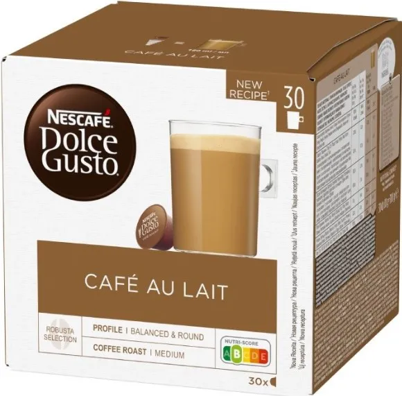 Kapsułki Nescafe Dolce Gusto Cafe au lait 30szt.