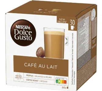Kapsułki Nescafe Dolce Gusto Cafe au lait 30szt.