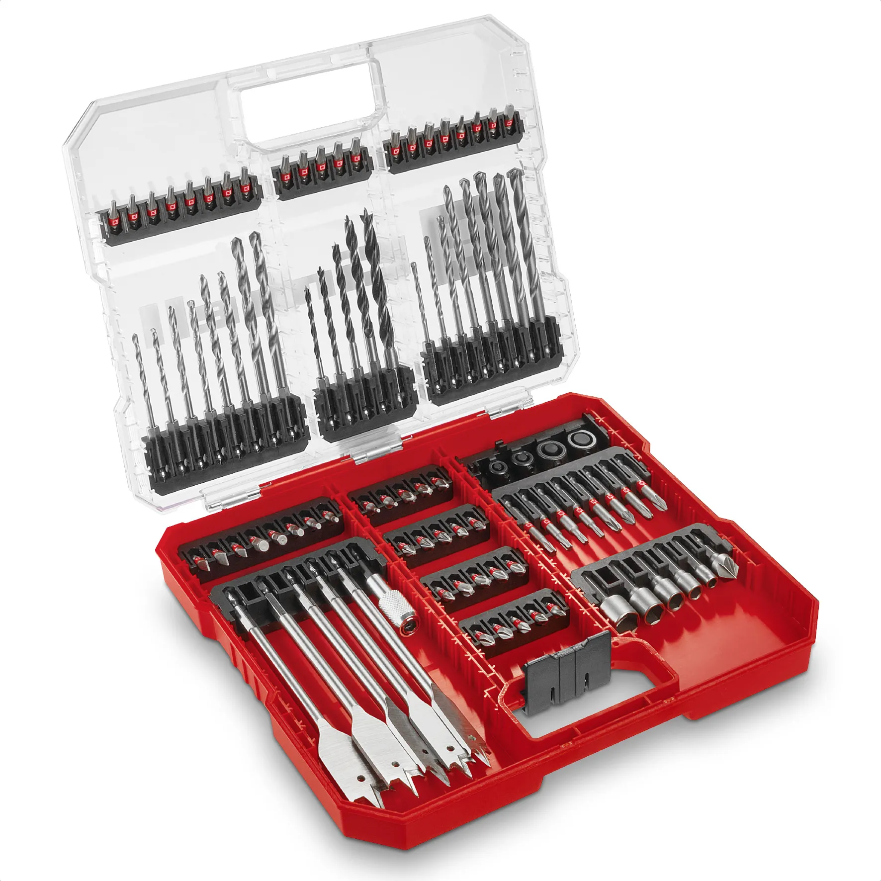 Zestaw wierteł i końcówek wkręcających Einhell XL-Case 49108788 (95 szt.)