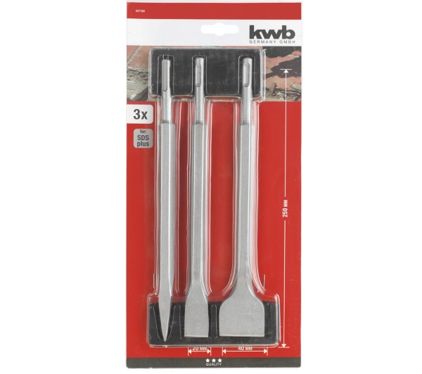 Zestaw dłut KWB 49247190 (3 szt.)