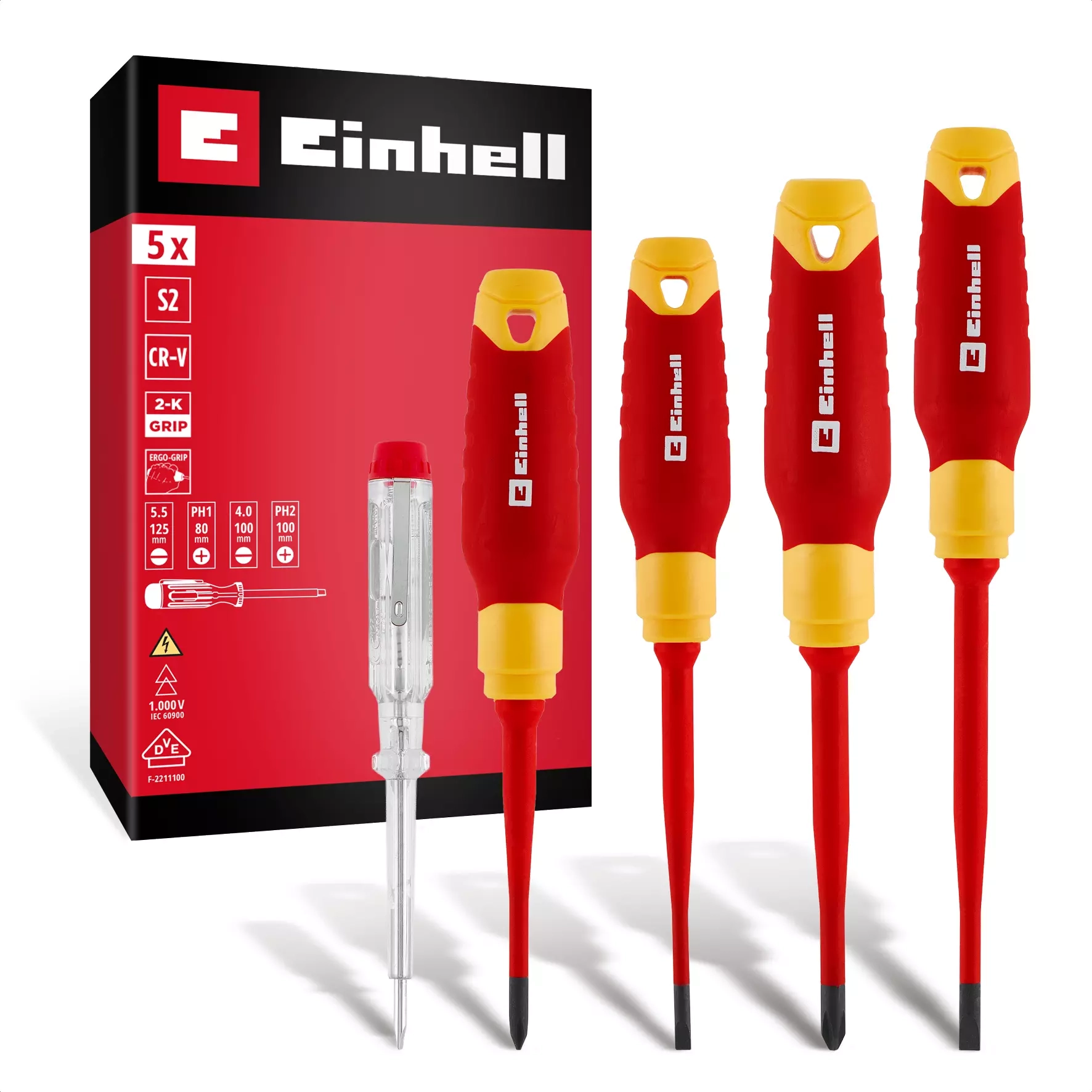 Zestaw śrubokrętow Einhell 49370541