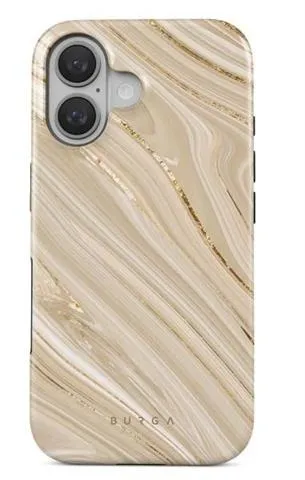 Etui Burga Full Glam MagSafe do iPhone 16e Beżowy