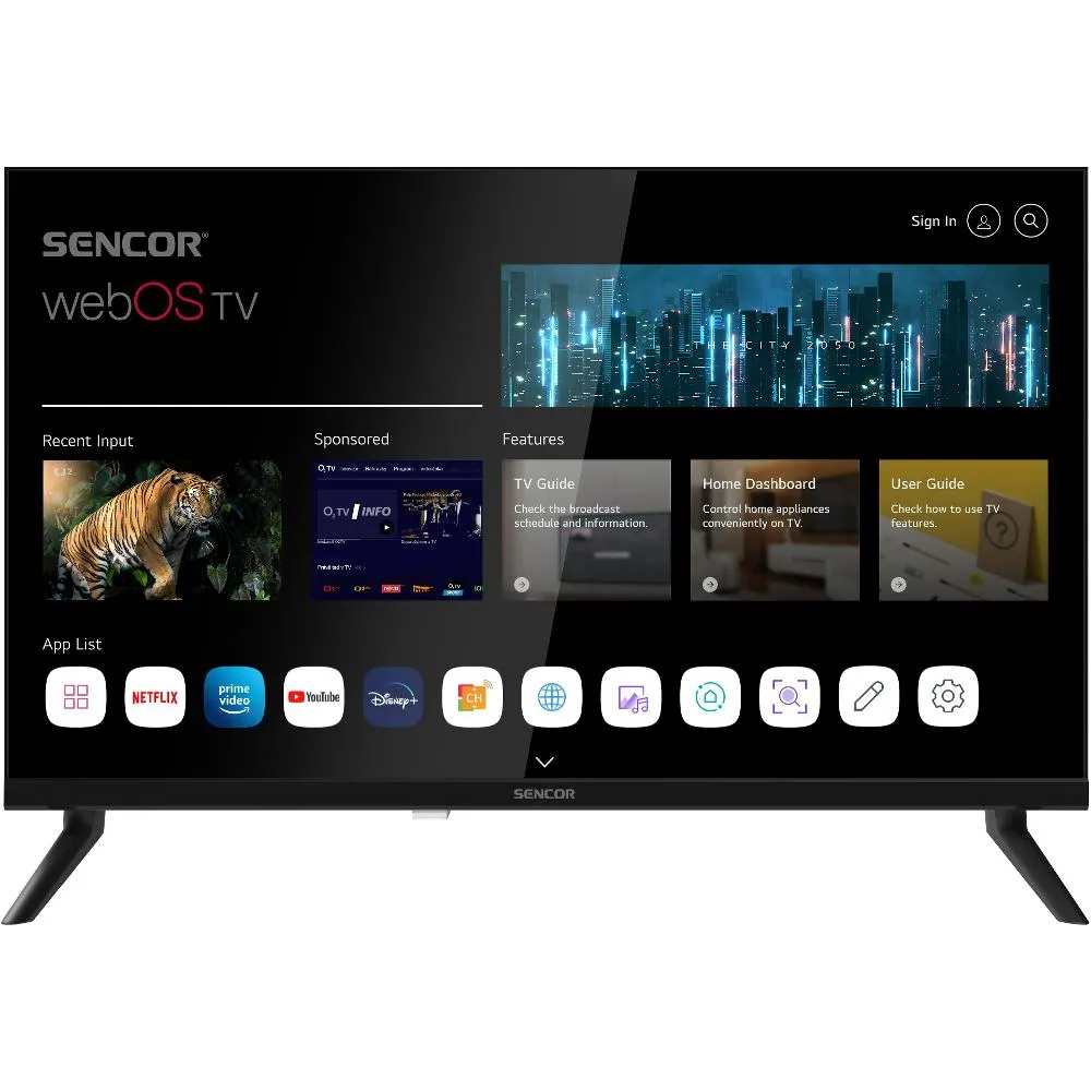 Telewizor Sencor SLE 24S803B 24" HD Ready 60hz Smart TV DVB-T2