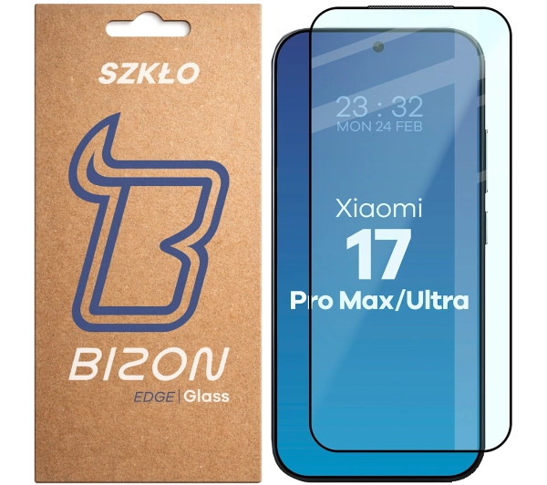 Bizon z ramką Glass Edge do Xiaomi 17 Ultra / 17 Pro Max
