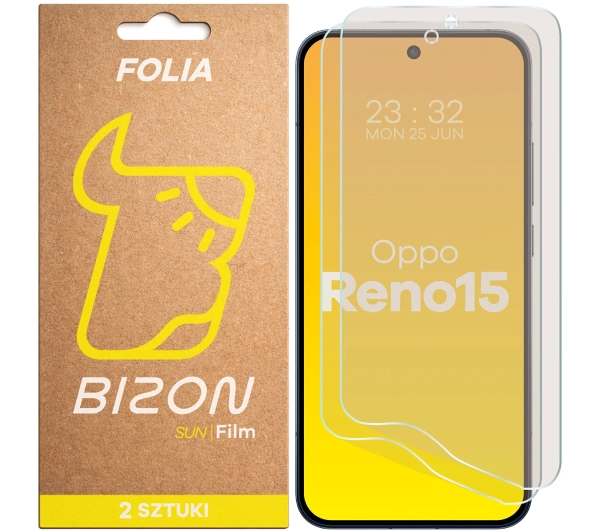 Bizon matowa Film Sun Duo do Oppo Reno 15 2 sztuki