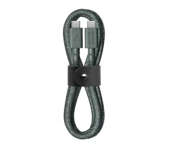 Kabel Native Union BELT-C-GRN-2-NP USB-C do USB-C 1,2m Zielony