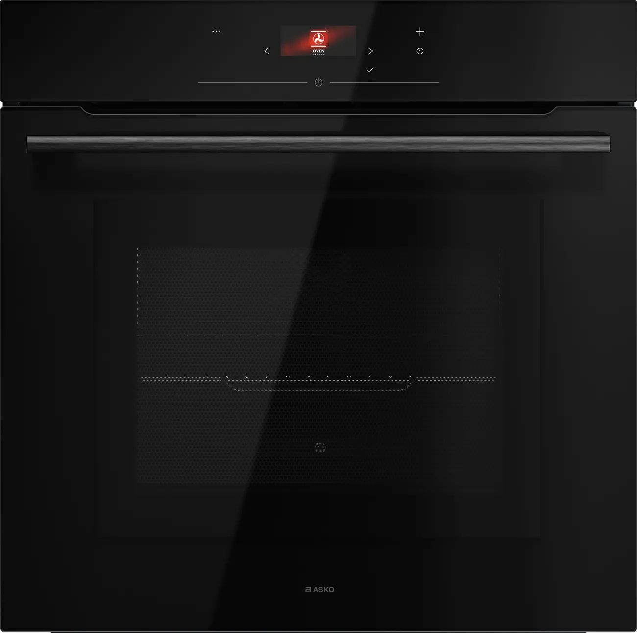 Piekarnik z mikrofalą Asko Essence OCM26BGH Termoobieg Grill Czarne szkło