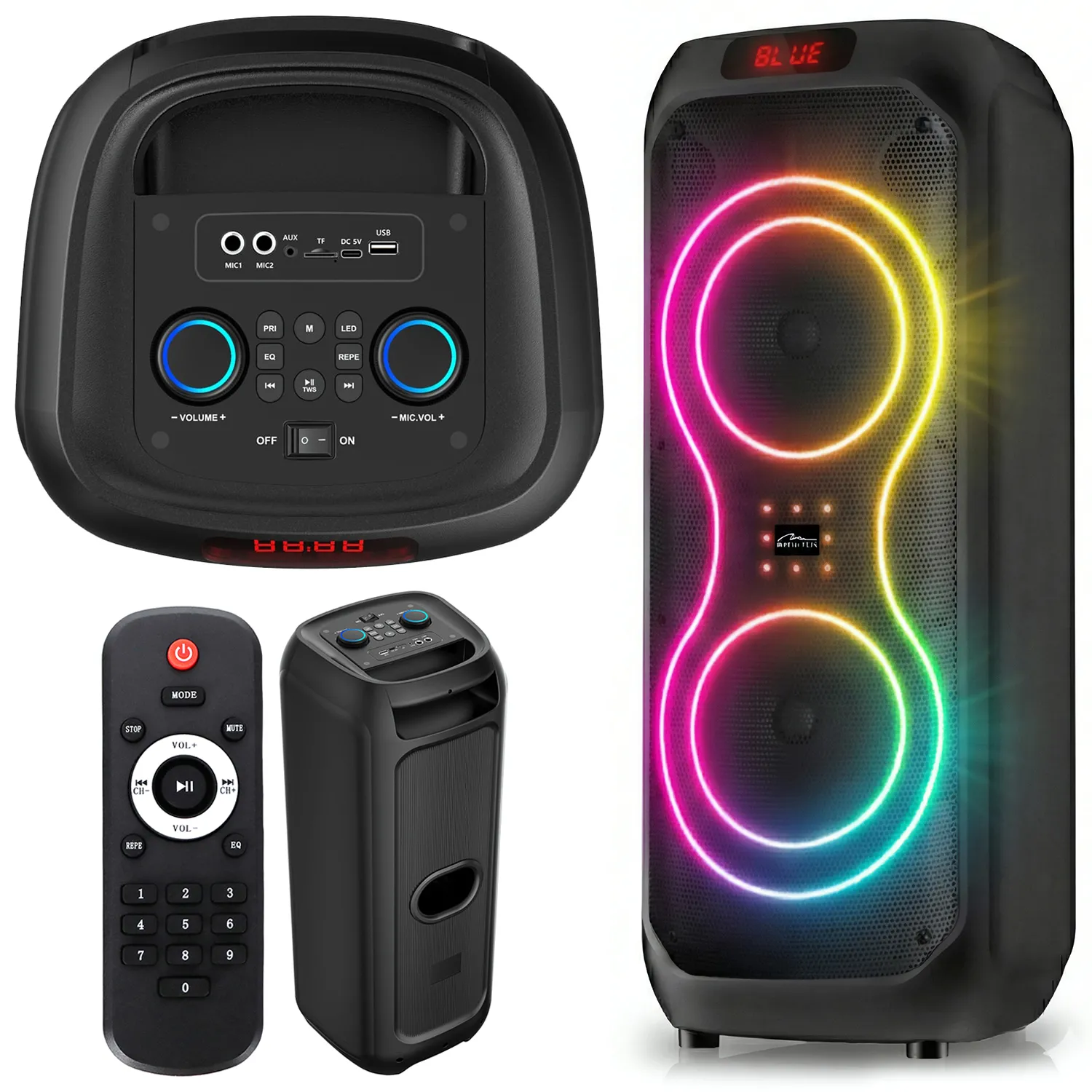 Power Audio Media-Tech MT3185 120W Bluetooth Czarny