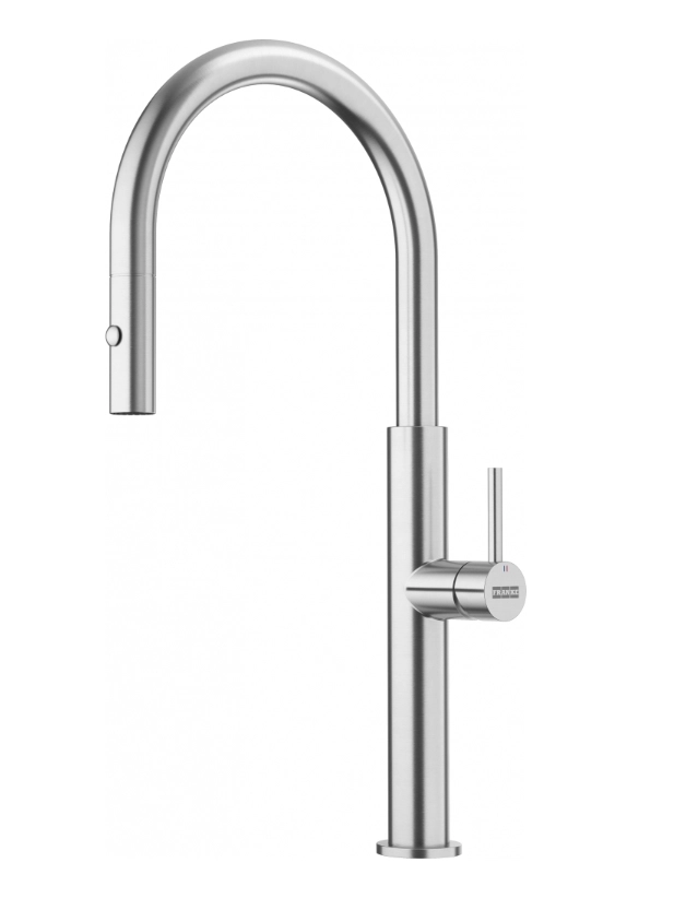 Bateria Franke Pescara J pull-out spray Stal szlachetna