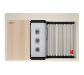 Zlewozmywak Franke Kanon KNG PRO 610-73 FTL Granitowy Orzechowy