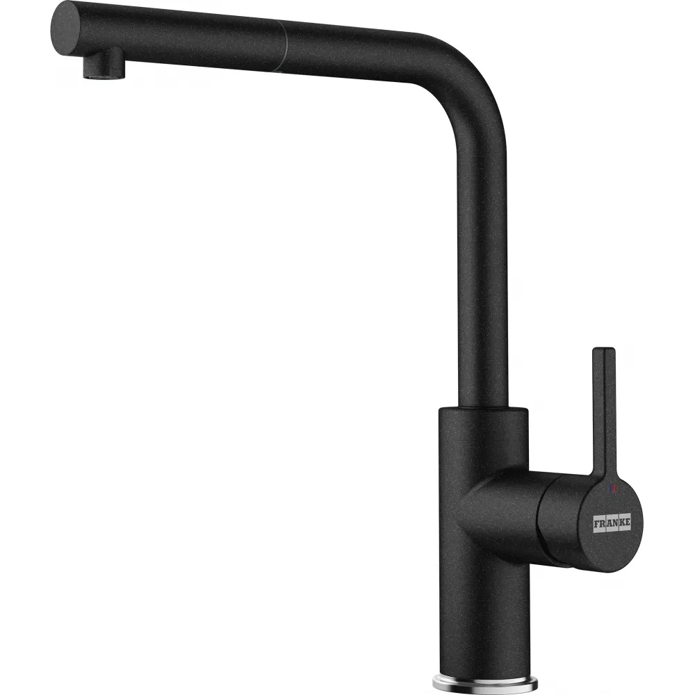 Bateria Franke Urban 2.0 L pull-out Onyx Mosiądz