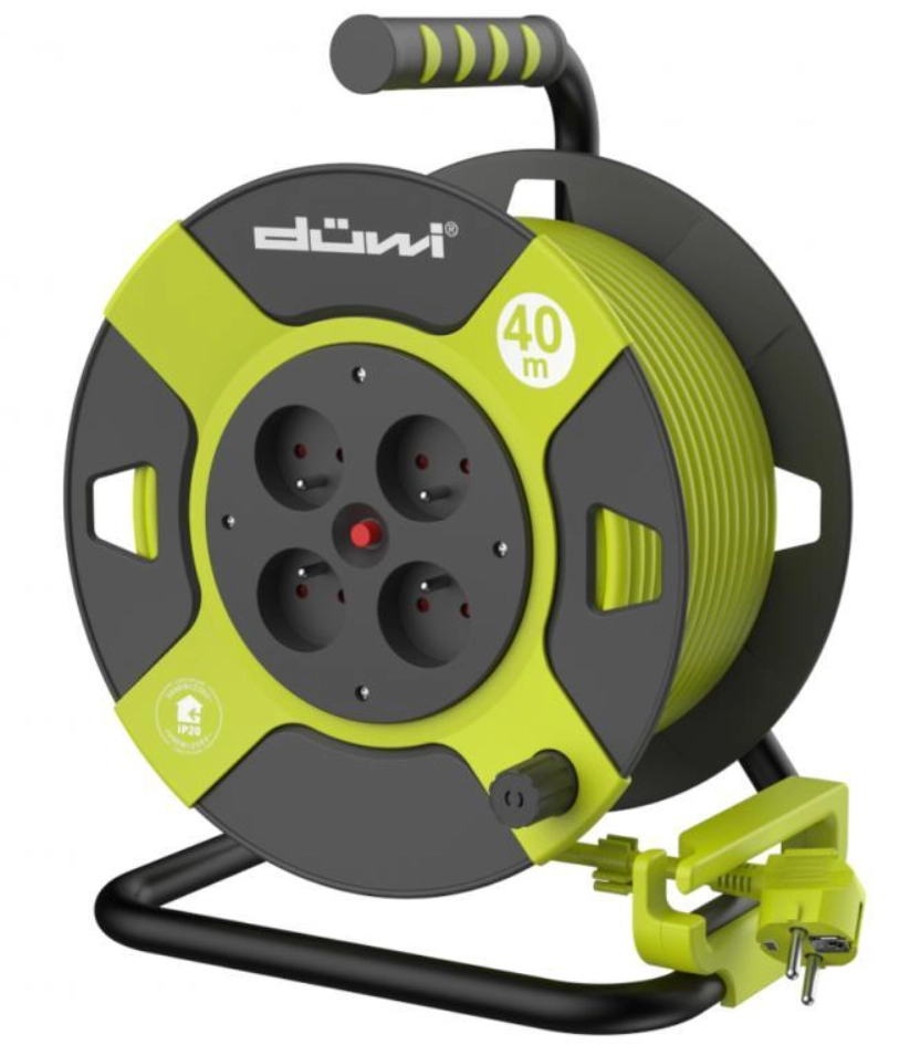 Przedłużacz bębnowy Duwi 3G1,5 40m