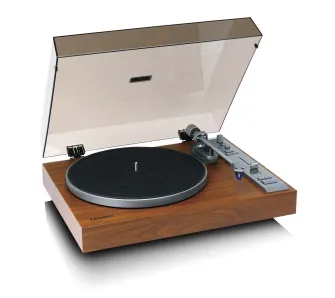 Gramofon Lenco LBT-515WD Manualny Napęd bezpośredni Przedwzmacniacz Brązowy