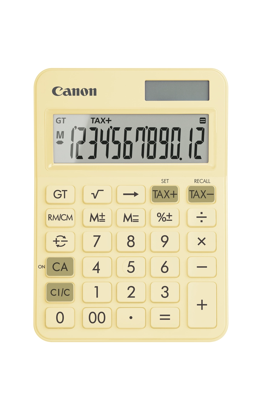 Kalkulator Canon LS-125KB Żółty