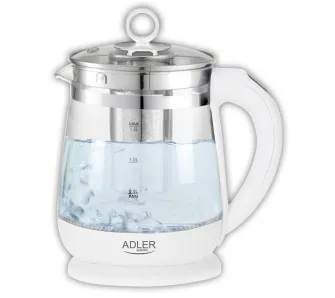 Czajnik Adler AD 1299 1,5l 2200W Regulacja temperatury Biały