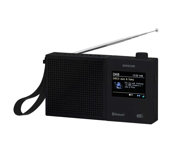 Sencor SRD 7790B Radio FM DAB+ Bluetooth Czarny