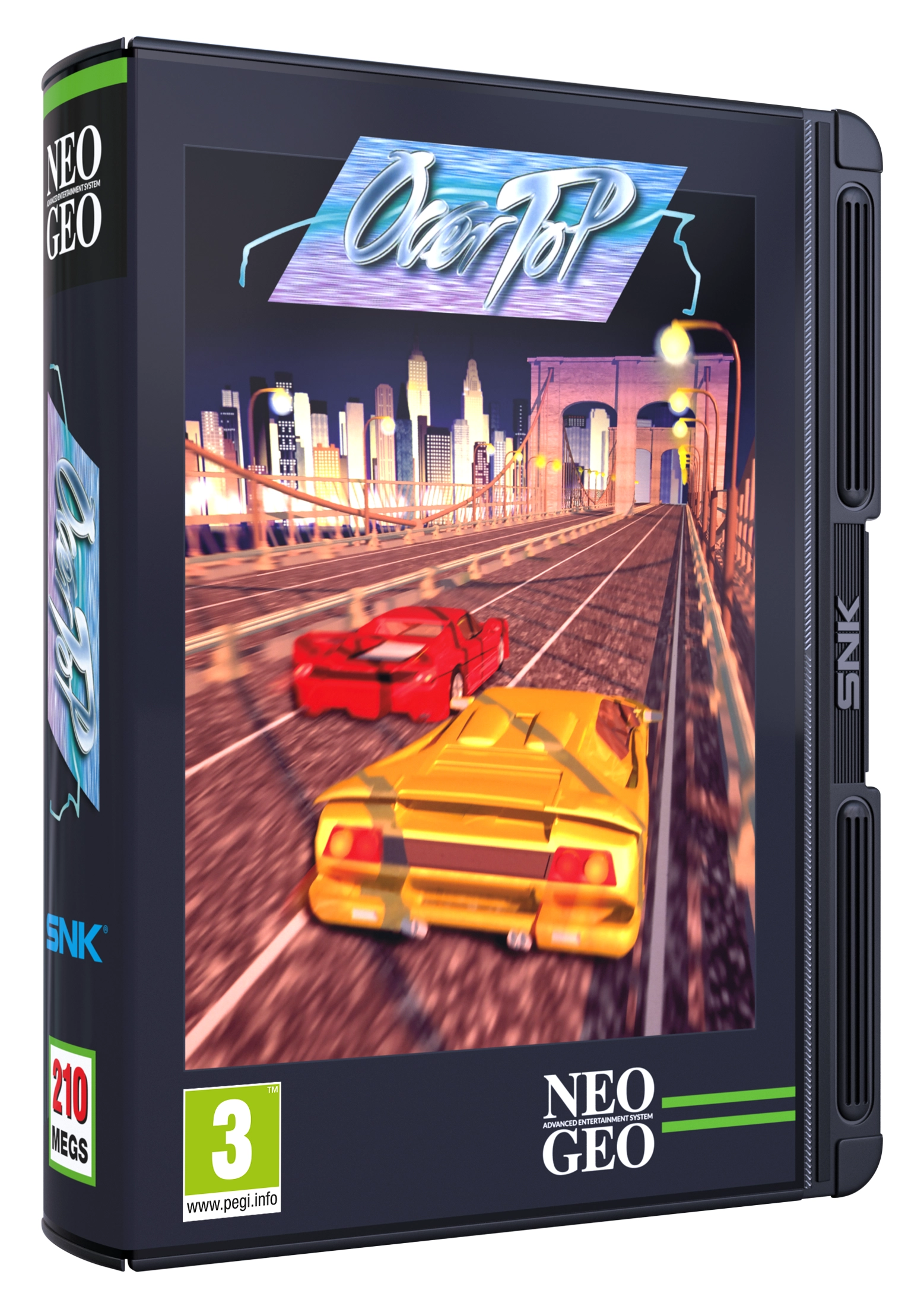 Gra SNK Playmore Over Top na NEOGEO AES+