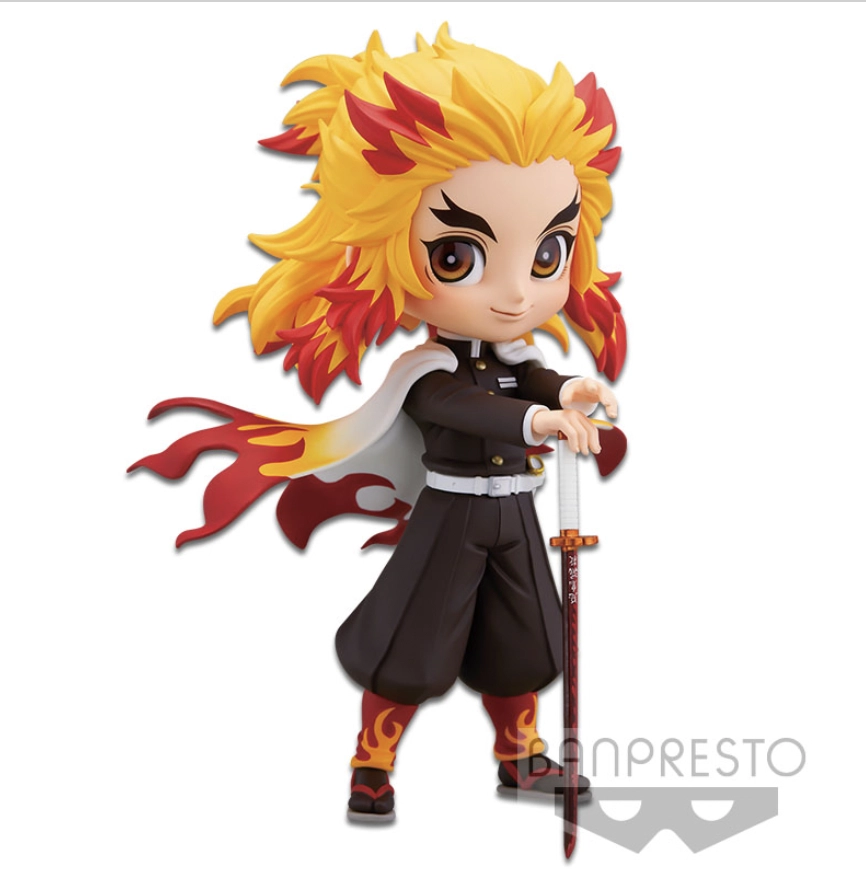 Figurka Banpresto Q Posket - Demon Slayer - Kyojuro Rengoku Ver A