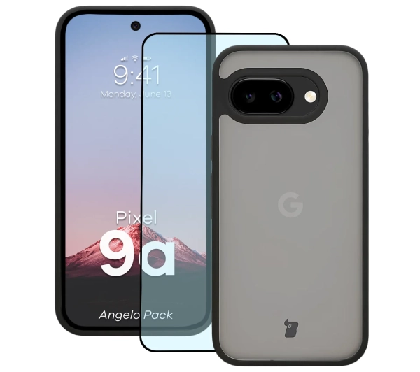 Bizon Angelo Pack do Google Pixel 9a Czarny