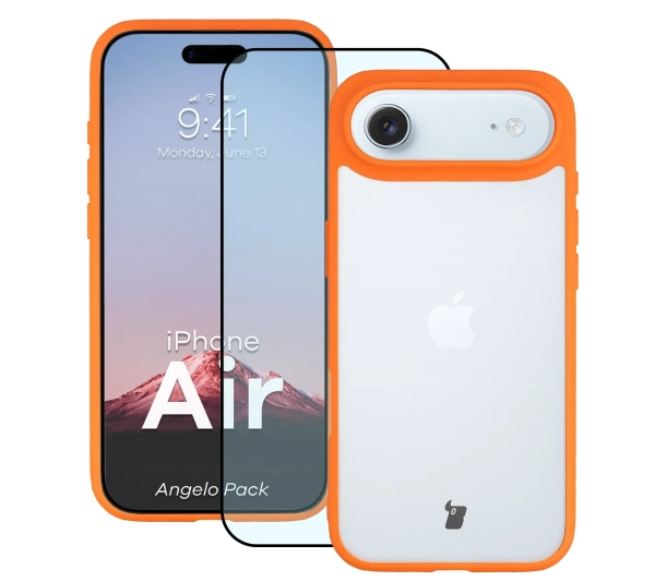 Bizon Angelo Pack do iPhone Air Pomarańczowy
