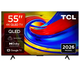 Telewizor TCL 55P7L 55" QLED 4K Google TV Funkcje AI Dolby Vision Dolby Atmos HDMI 2.1 DVB-T2