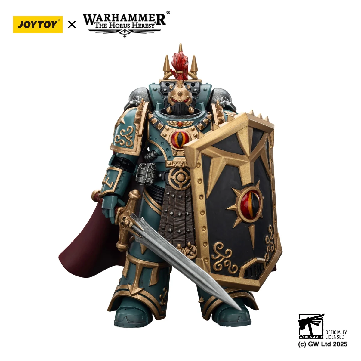 Figurka Joy Toy Warhammer The Horus Heresy Sons of Horus Little Horus Aximand,Captain of the 5th Company
