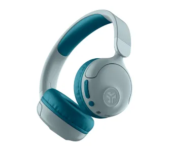 Słuchawki bezprzewodowe JLab JBuddies Pop Nauszne Bluetooth 5.2 Szaro-Niebieski