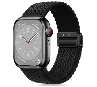 Pasek Tech-Protect Nylonmag do Apple Watch 42/44/45/49mm Czarny