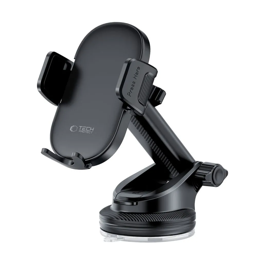 Uchwyt samochodowy Tech-Protect V7 zaciskowy Czarny
