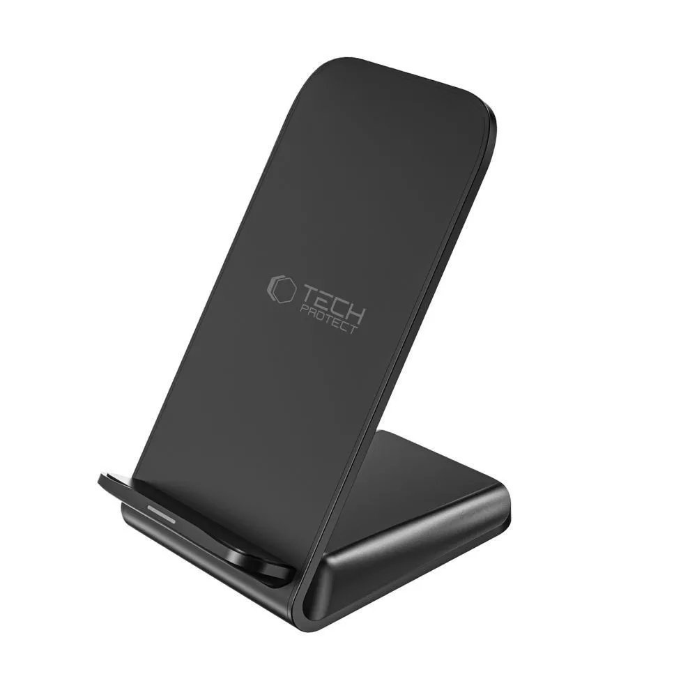Ładowarka indukcyjna Tech-Protect QI15W-S2 stojak 15W Czarny
