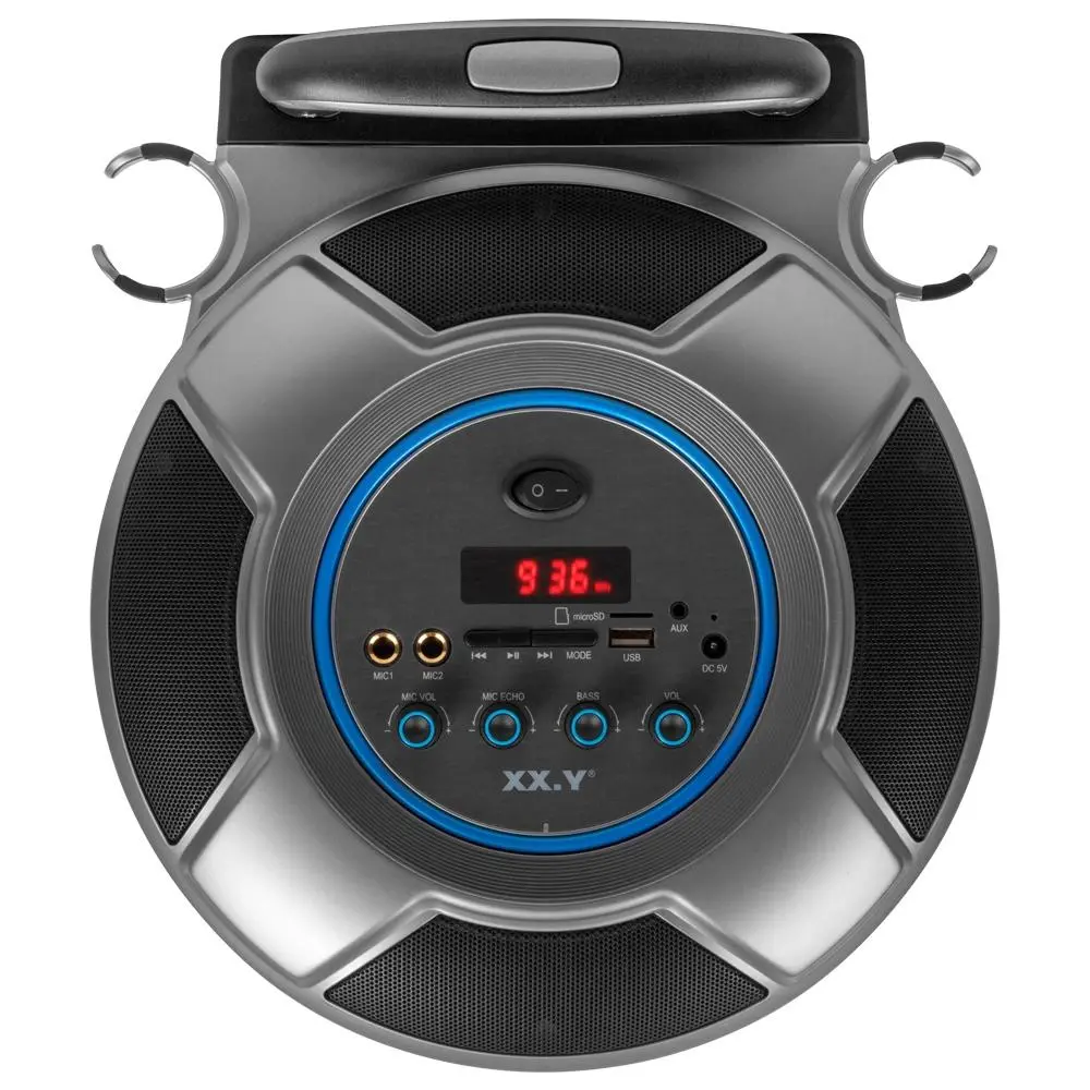 Głośnik Bluetooth XX.Y Boombard S36 30W Radio FM Czarny