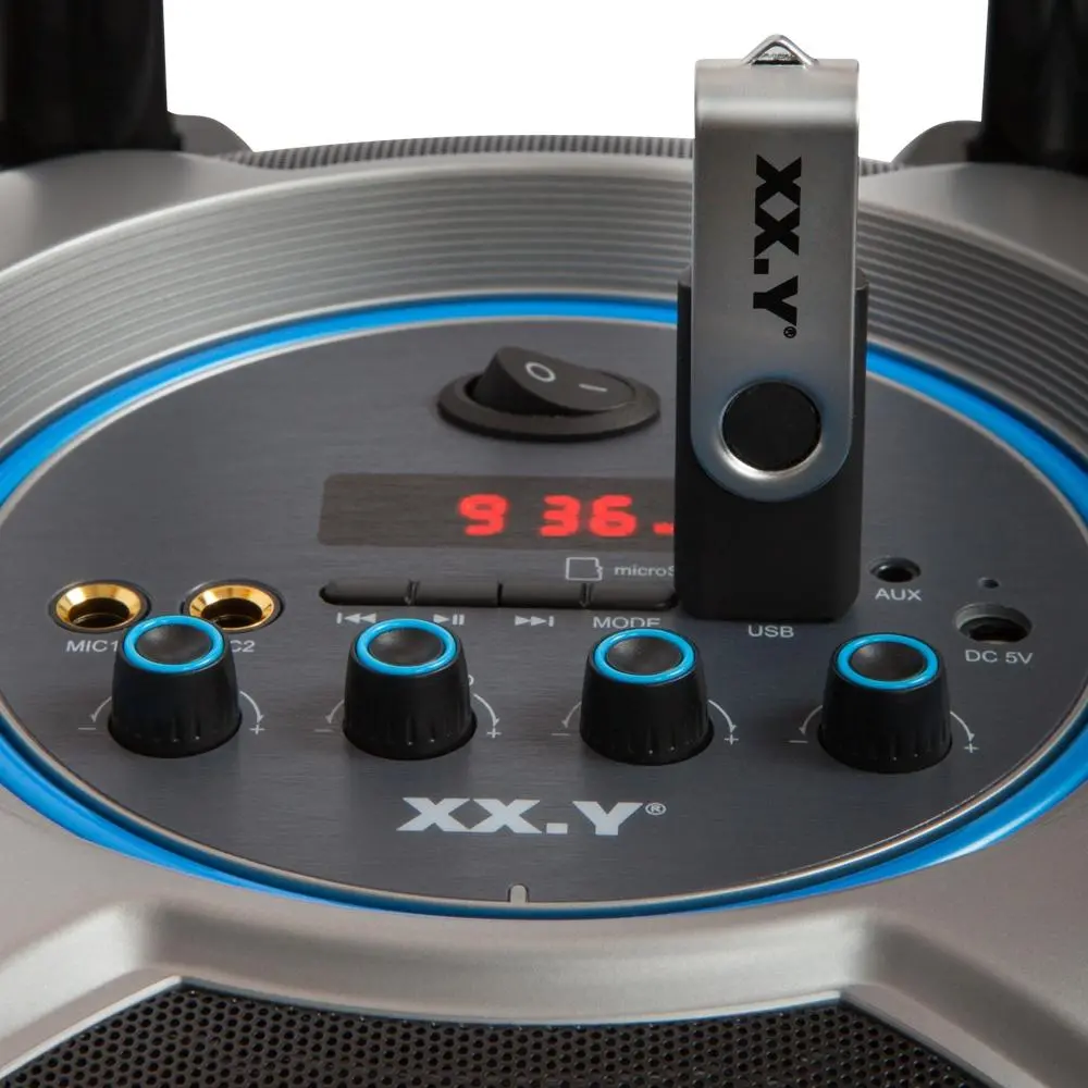 Głośnik Bluetooth XX.Y Boombard S36 30W Radio FM Czarny