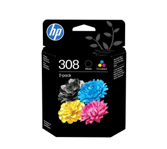 Zestaw tuszów HP 6L6S6UE nr 308 Czarny + Kolor 6 ml