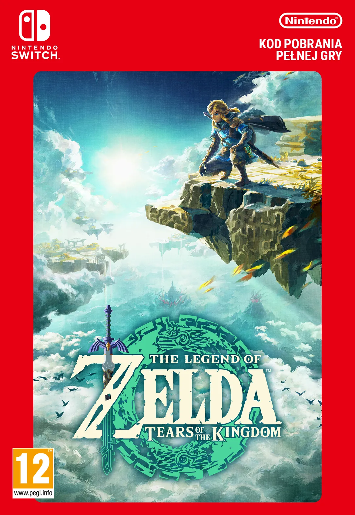 The Legend of Zelda: Tears of the Kingdom Gra na Nintendo Switch  [Bon Aktywacyjny]