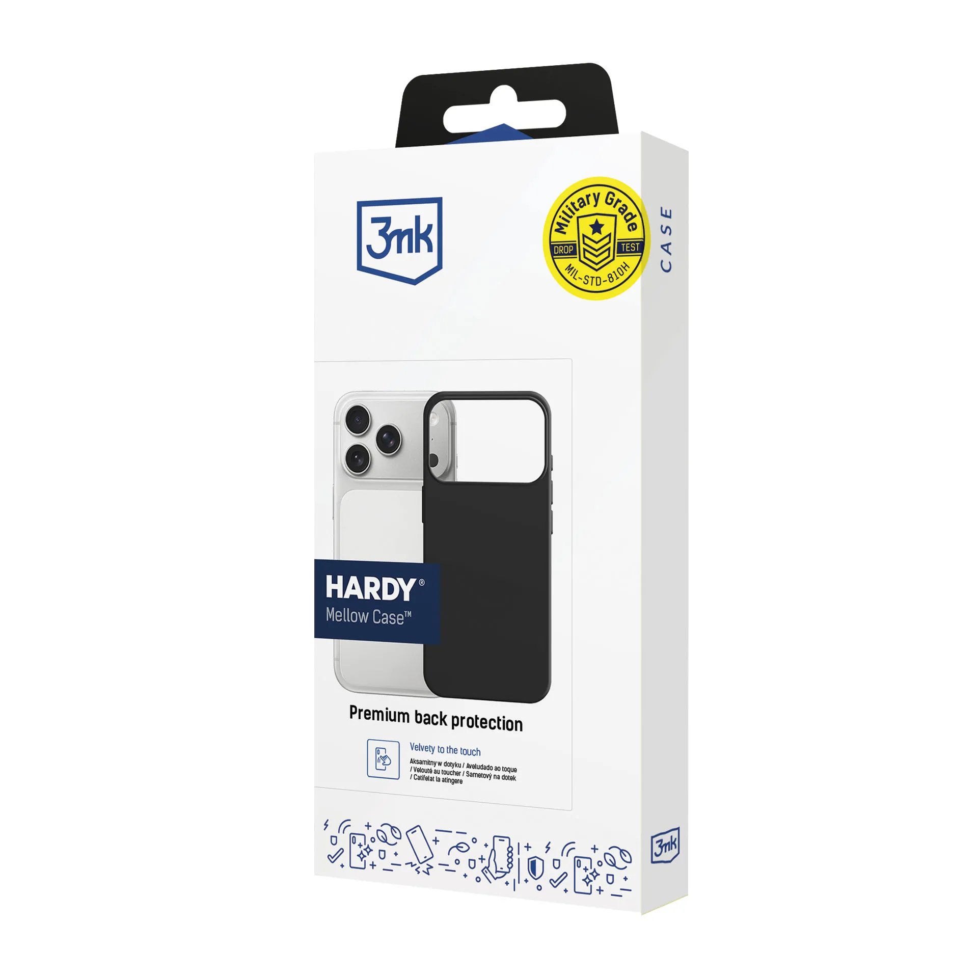 Etui 3mk Hardy Mellow Case do iPhone 16 Pro Max Czerwony