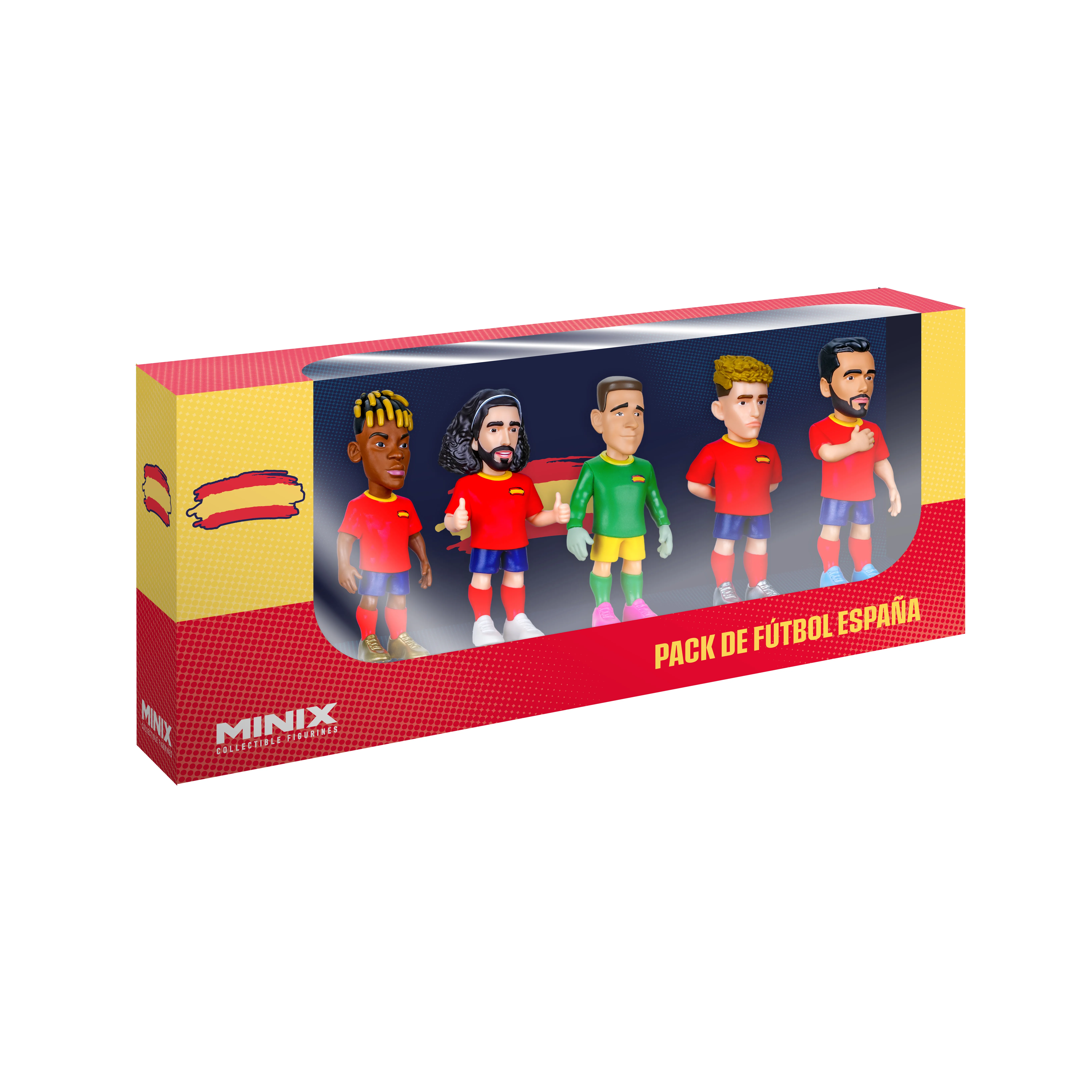 Figurka Minix World Cup Hiszpania Zestaw 5 Figurek 7cm