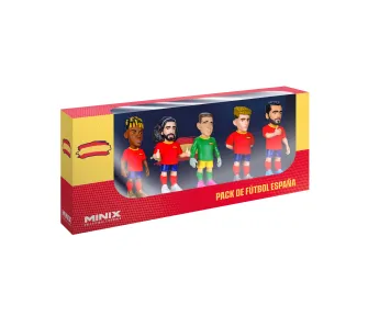 Figurka Minix World Cup Hiszpania Zestaw 5 Figurek 7cm
