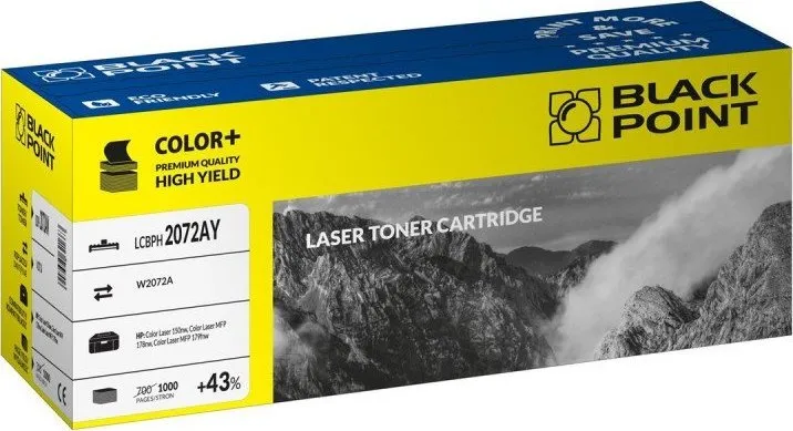 Toner Black Point LCBPH2072AY (zamiennik W2072A) Żółty