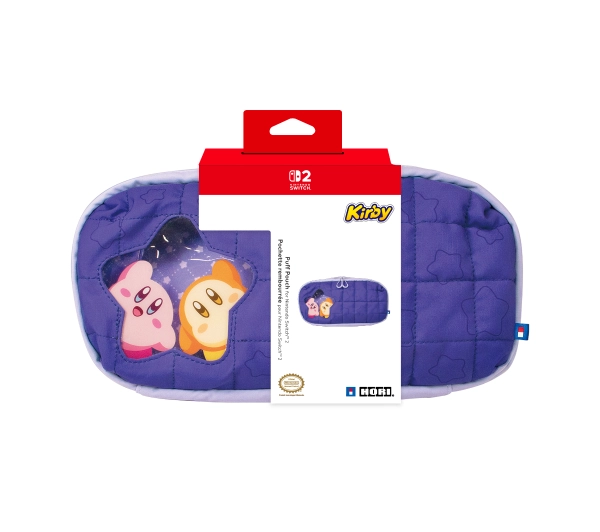 Hori NSX-046E Puff Pouch Kirby and Waddle Dee do Nintendo Switch 2