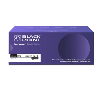 Toner Black Point LBPKTK1270 (zamiennik TK-1270) Czarny