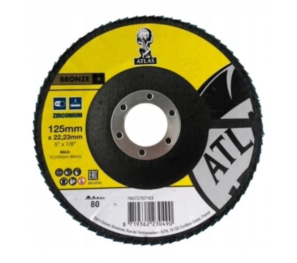 Norton Clipper KX663 78072707163 125mm P80