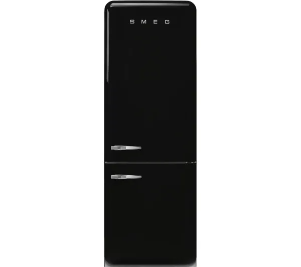 Lodówki - Smeg FAB38RBL6 Pełny No Frost 205cm Komora świeżości Czarny