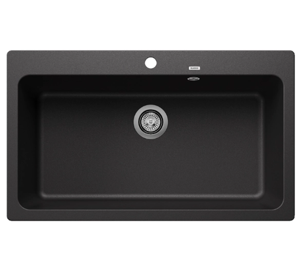 Zlewozmywaki kuchenne - Blanco NAYA XL 9 521811 Granitowy Antracyt