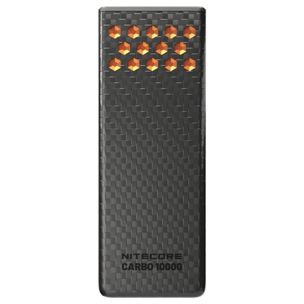 Powerbank Nitecore CARBO 10000 GEN2 10000mAh 30W Czarno-pomarańczowy
