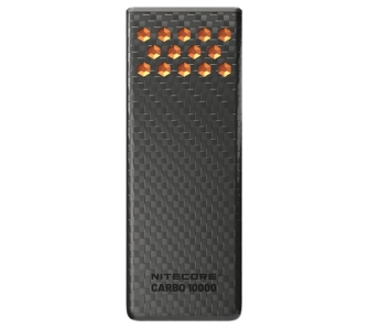 Powerbank Nitecore CARBO 10000 GEN2 10000mAh 30W Czarno-pomarańczowy
